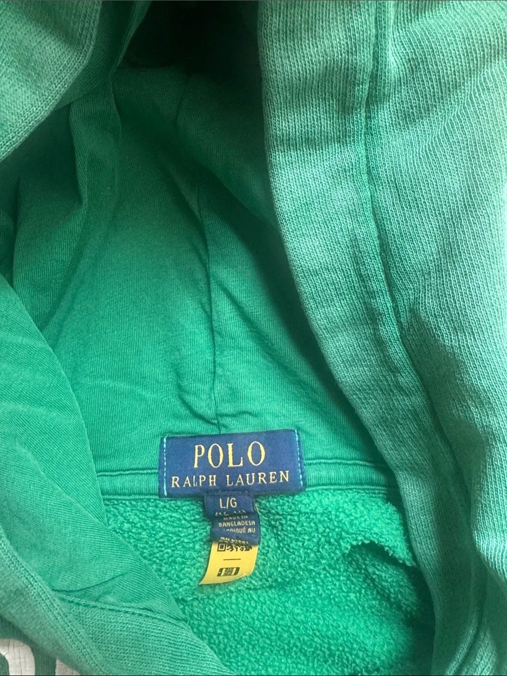 Ralph Lauren Teal Green 'Biarritz R.L. Surf' Kids Hoodie
